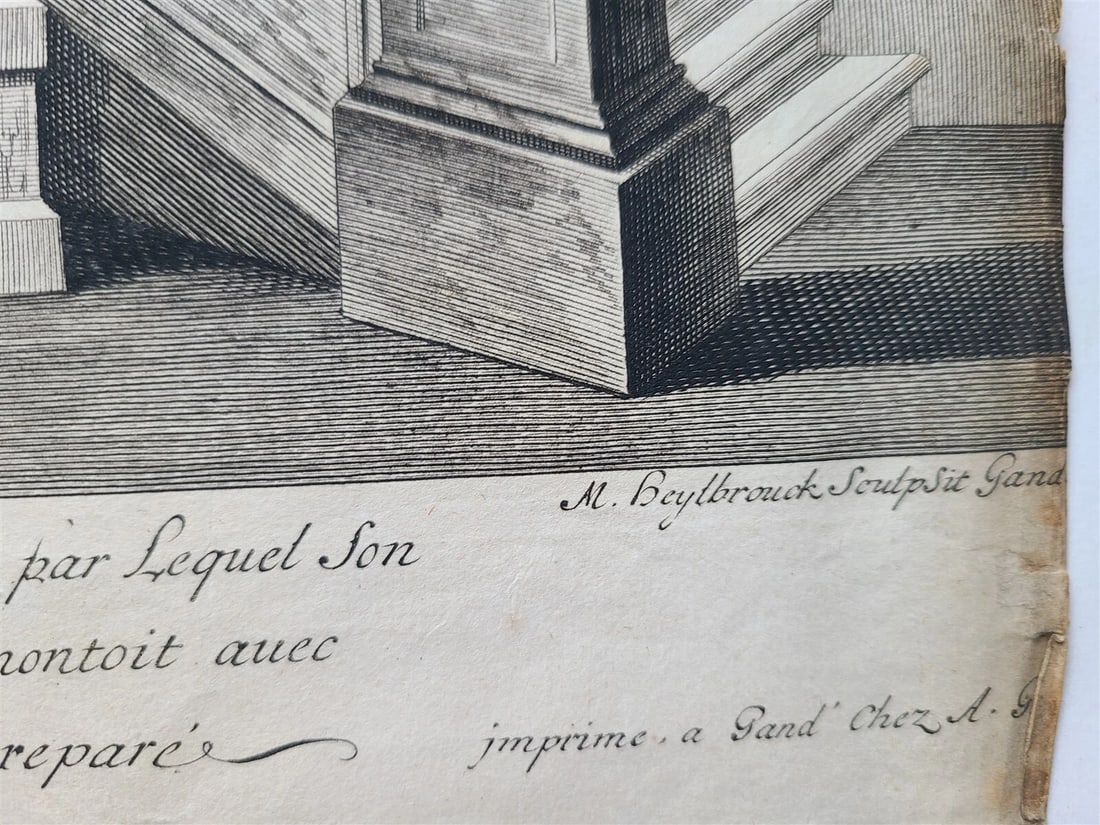 1719 CHARLES VI INAGUARATION LARGE FOLIO ILLUSTRATED w/ FOLD OUT PLATES antique - 18