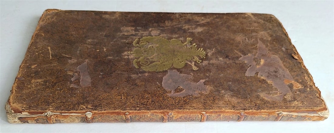 1719 CHARLES VI INAGUARATION LARGE FOLIO ILLUSTRATED w/ FOLD OUT PLATES antique - 4