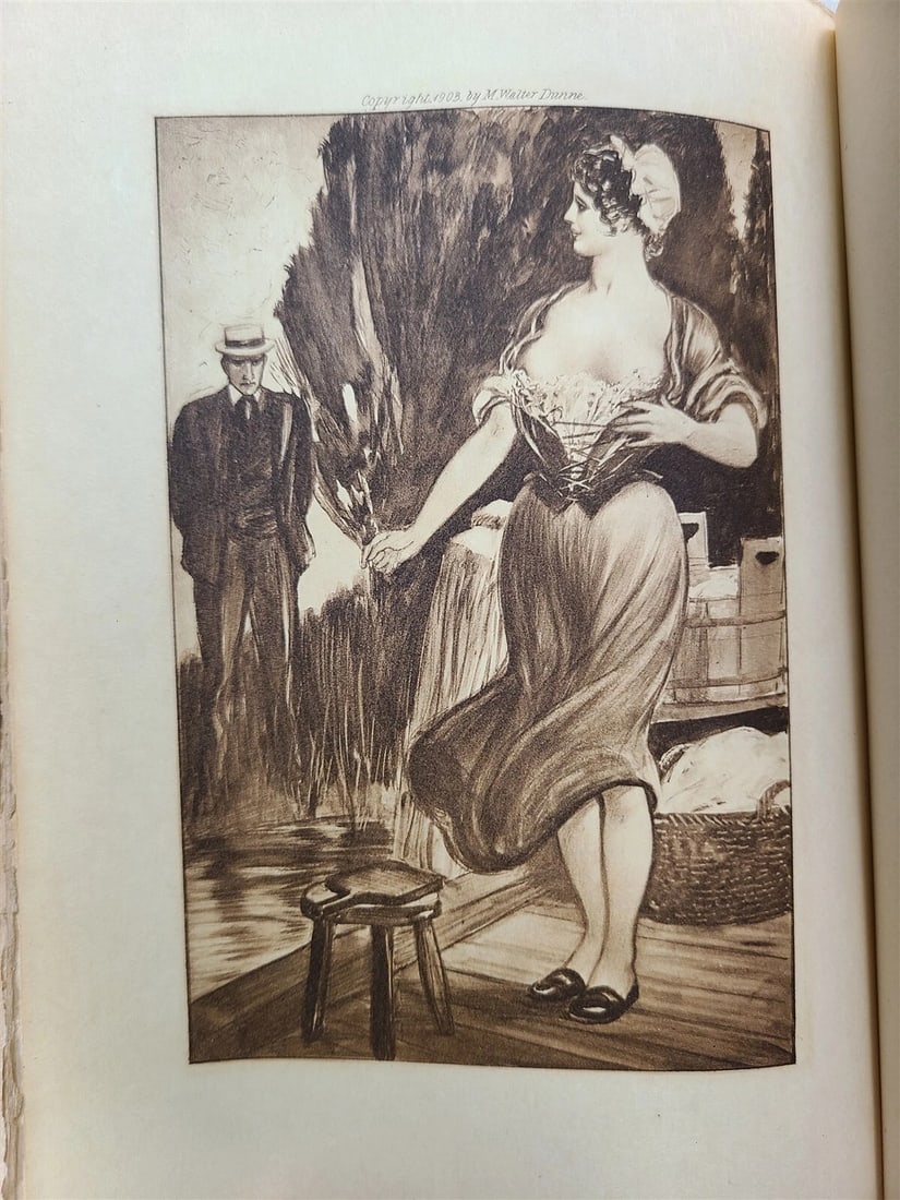 1903 WORKS of GUY De MAUPASSANT 17 VOLUMES antique ILLUSTRATED LTD ED in ENGLISH - 19