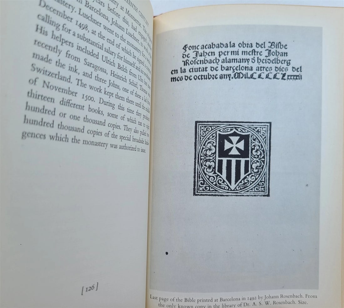 PRINTING in FIFTEENTH CENTURY by GEORGE P. WINSHIP reference book - 4