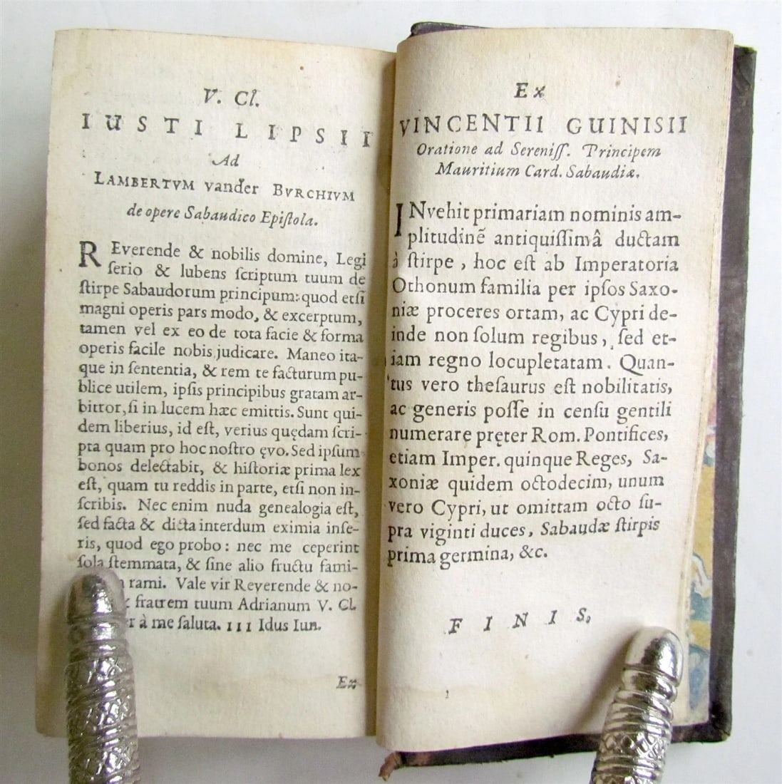 1634 SAVOY Sabaudiae respublica et historia antique ELZEVIER vellum 17th CENTURY - 5