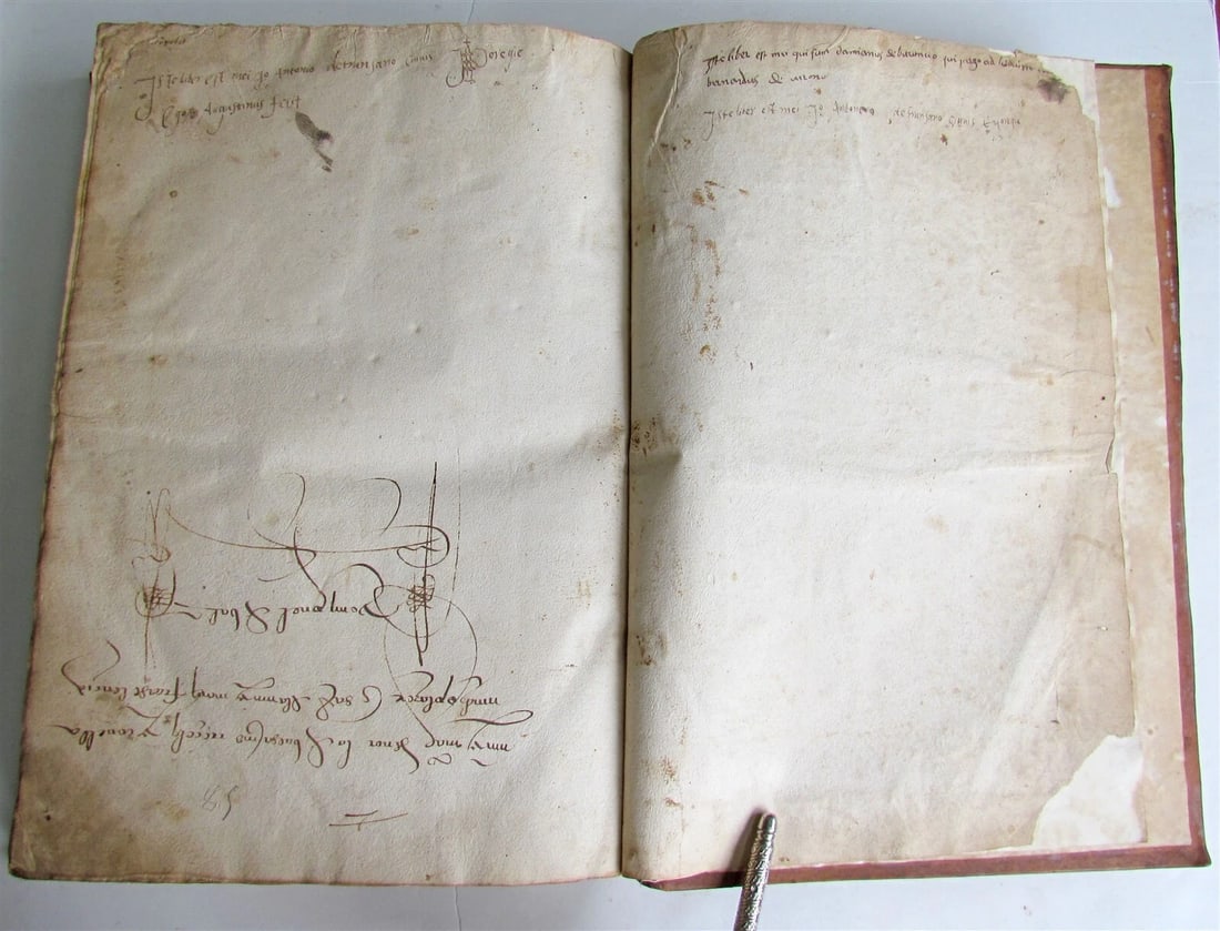1529 BIBLE ILLUSTRATED LATIN TEXTUS BIBLIE antique FOLIO RARE 16th CENTURY - 10
