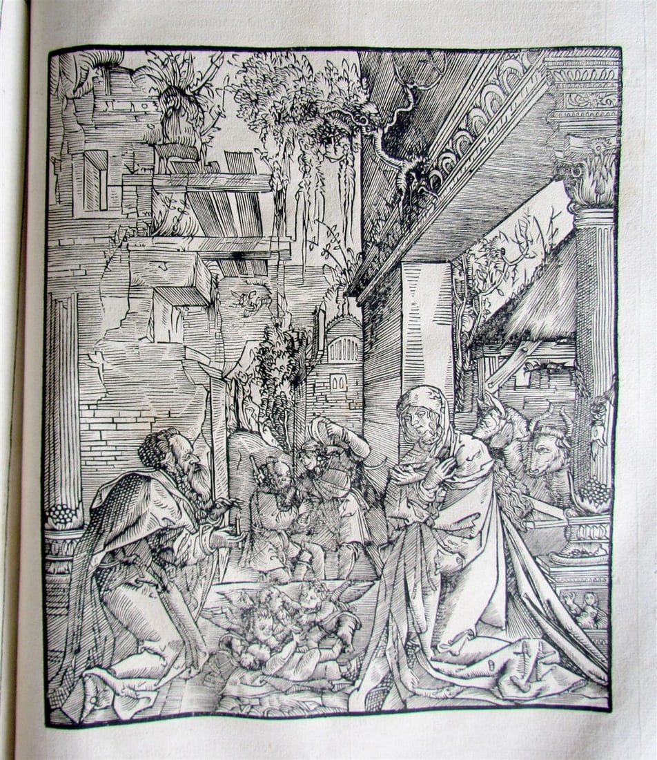 1529 BIBLE ILLUSTRATED LATIN TEXTUS BIBLIE antique FOLIO RARE 16th CENTURY - 6