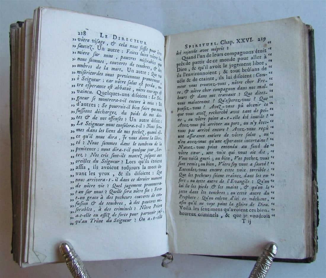 1692 Christian directory by French Jansenist theologian S.-M. Treuve antique - 7