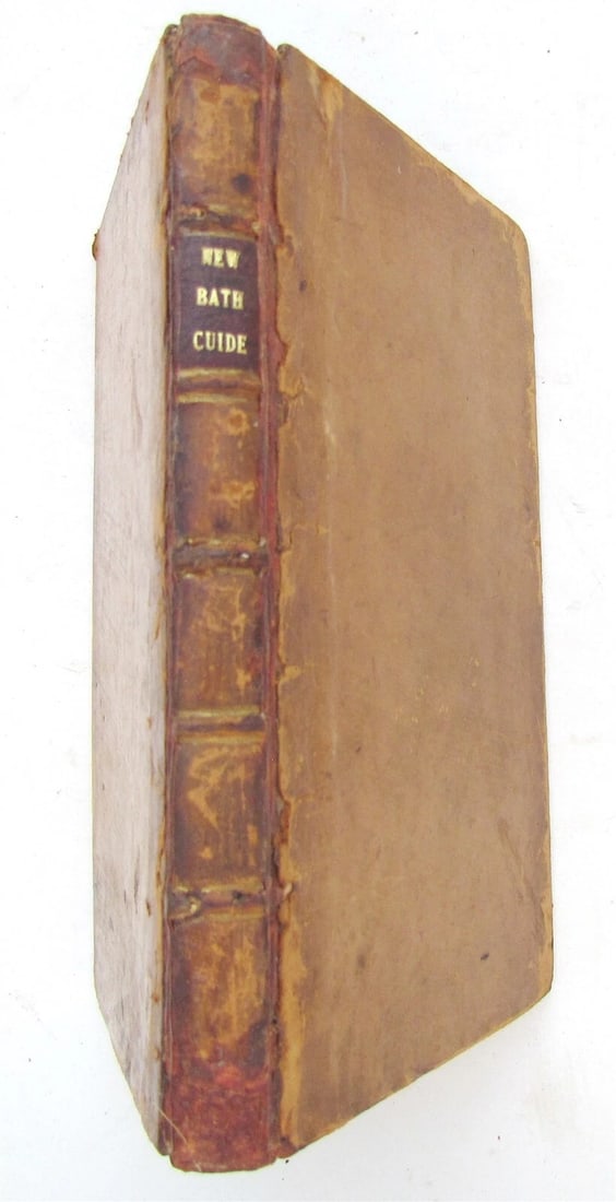 1773 THE NEW BATH GUIDE antique POETRY in ENGLISH by Christopher Anstey - 2