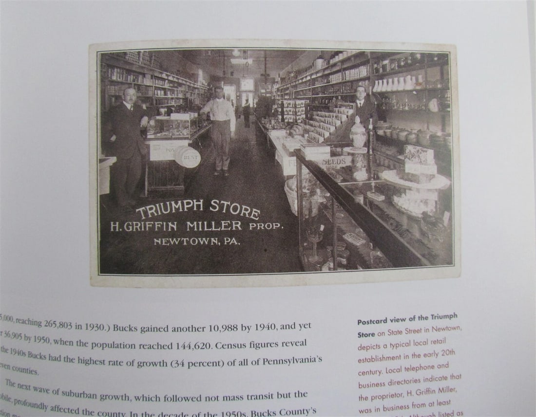 BUCKS COUNTY ILLUSTRATED HISTORY Terry A. Mcnealy Pennsilvania SIGNED by AUTHOR - 10