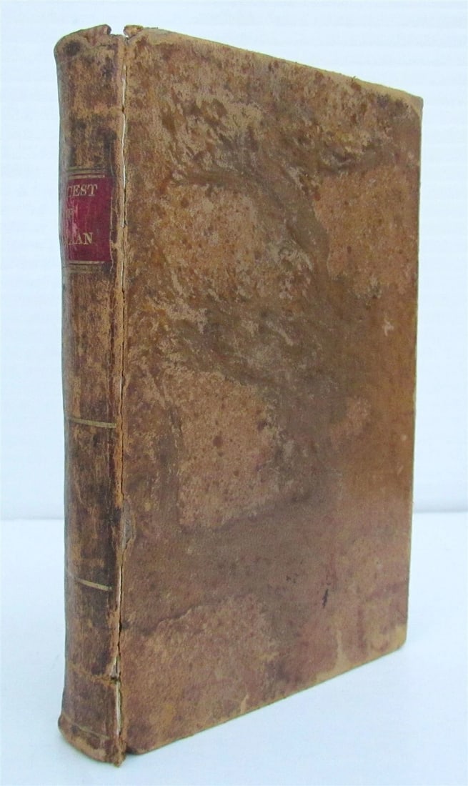 1811 CONQUEST of CANAAN by JOHN MARTIN antique w/ MAP AMERICANA Frankford - 2