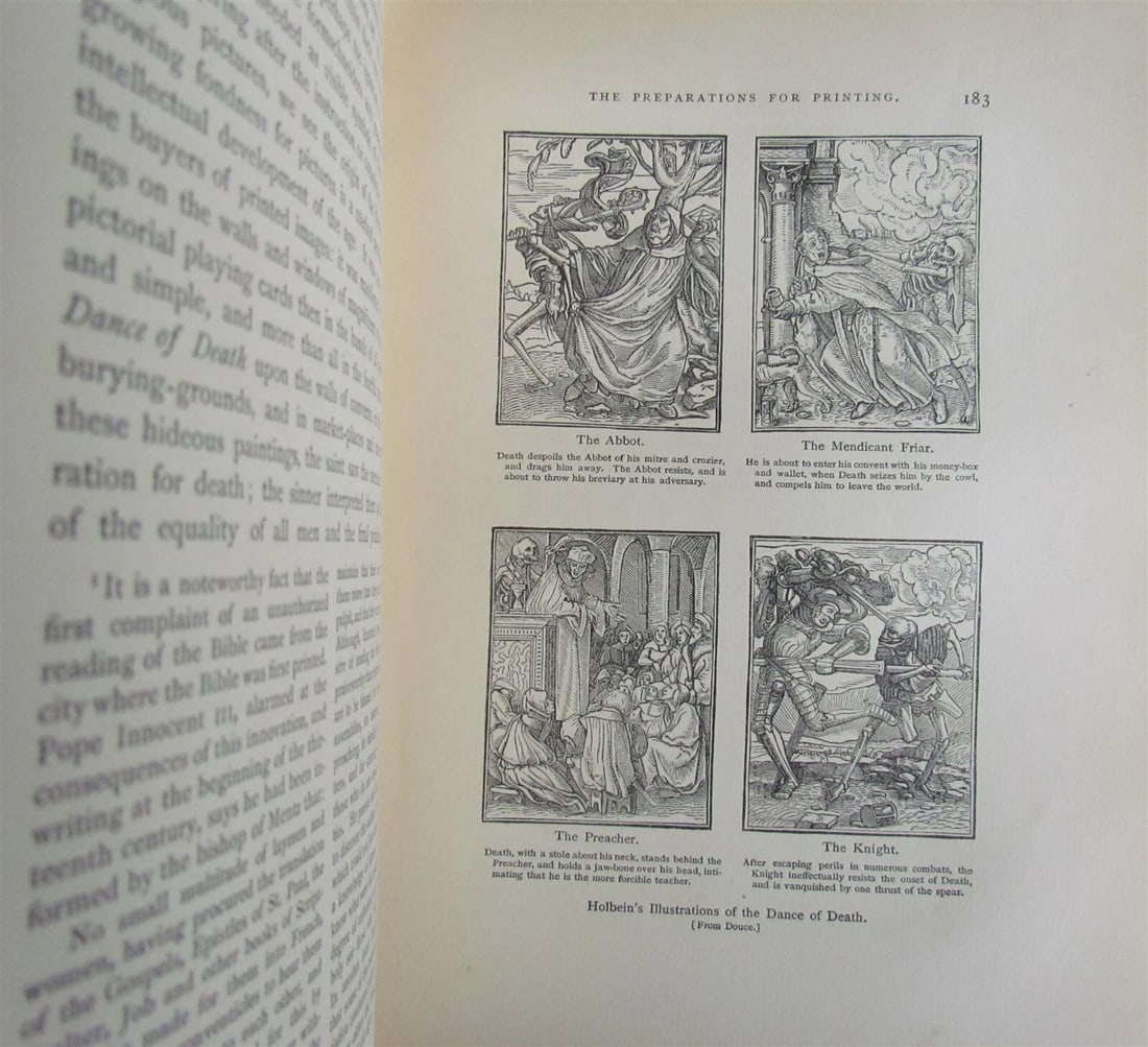 1878 INVENTION of PRINTING by T. de VINNE ILLUSTRATED antique SIGNED by AUTHOR! - 6