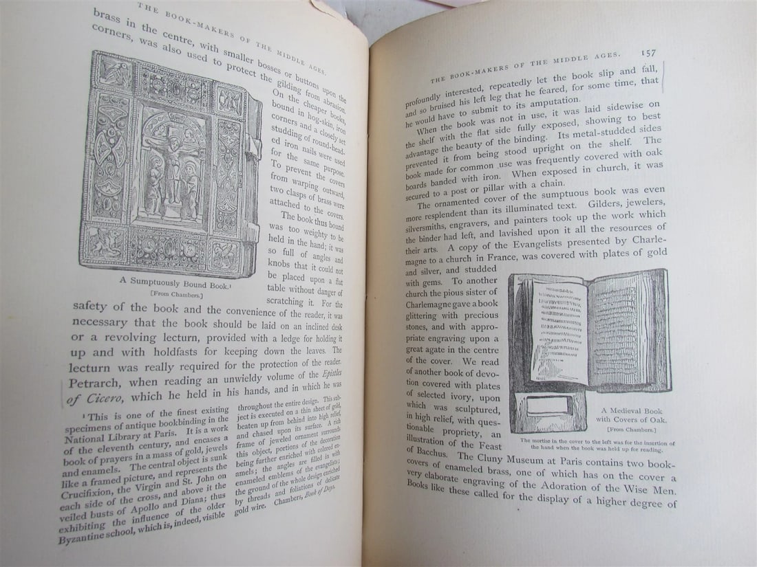 1878 INVENTION of PRINTING by T. de VINNE ILLUSTRATED antique SIGNED by AUTHOR! - 7