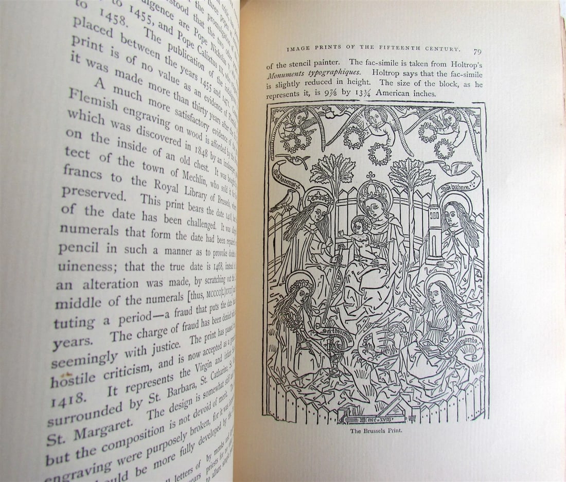 1878 INVENTION of PRINTING by T. de VINNE ILLUSTRATED antique SIGNED by AUTHOR! - 9