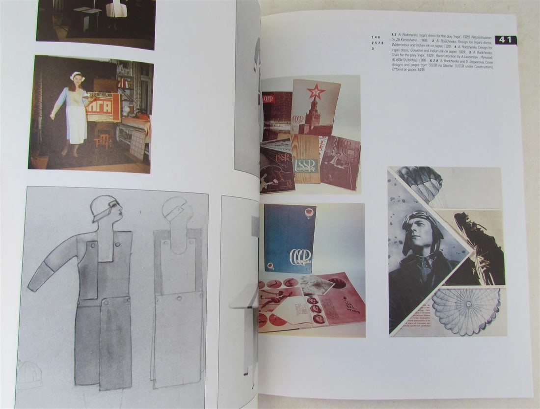 RUSSIAN AVANT-GARDE ARTISTS RODCHENKO & STEPANOVA WORKSHOP ILLUSTRATED ART BOOK - 4