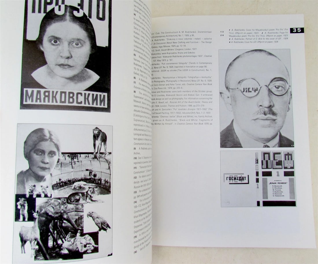RUSSIAN AVANT-GARDE ARTISTS RODCHENKO & STEPANOVA WORKSHOP ILLUSTRATED ART BOOK - 6