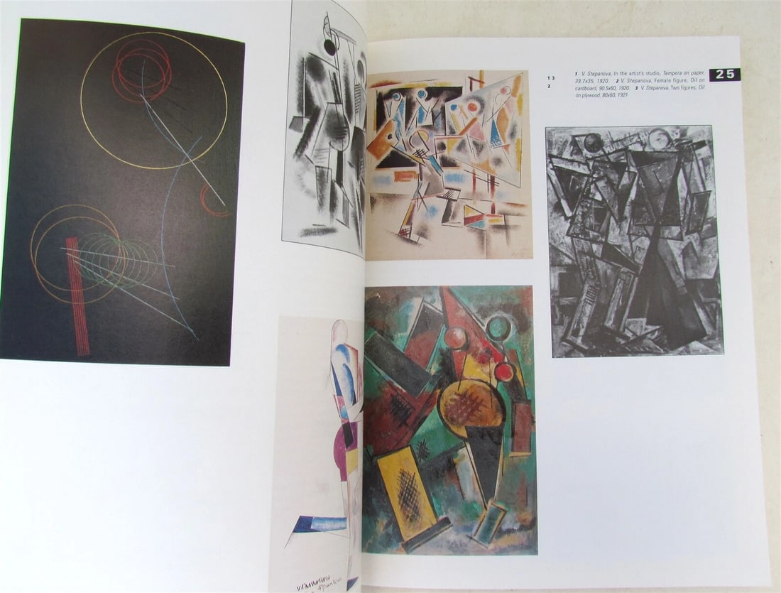 RUSSIAN AVANT-GARDE ARTISTS RODCHENKO & STEPANOVA WORKSHOP ILLUSTRATED ART BOOK - 9
