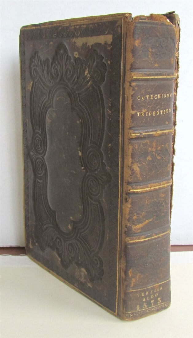 1573 ALDINE PRESS Catechismo cioe Istruttione ANTIQUE 16th CENTURY ITALIAN Aldus - 4