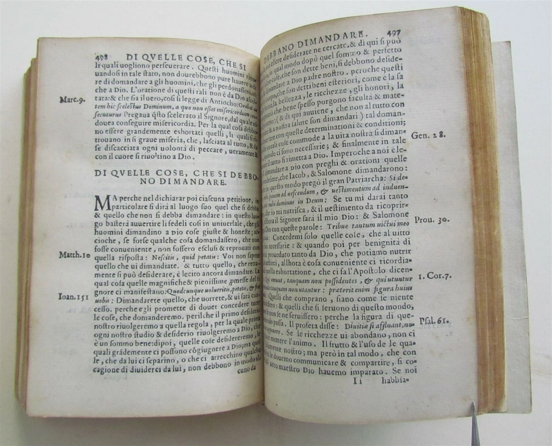 1573 ALDINE PRESS Catechismo cioe Istruttione ANTIQUE 16th CENTURY ITALIAN Aldus - 9