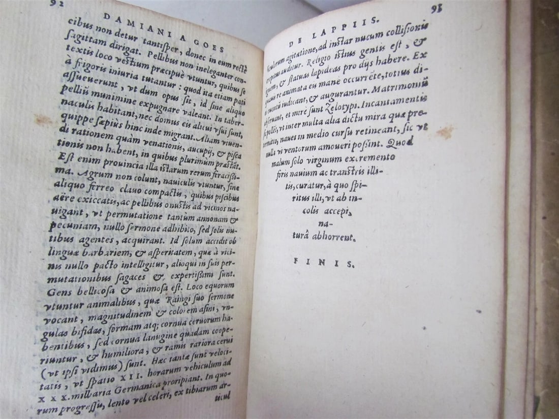 1561 RARE ETHNOGRAPHIC WORK Mores leges et ritus by Johann Boemus ANTIQUE 16th C - 7