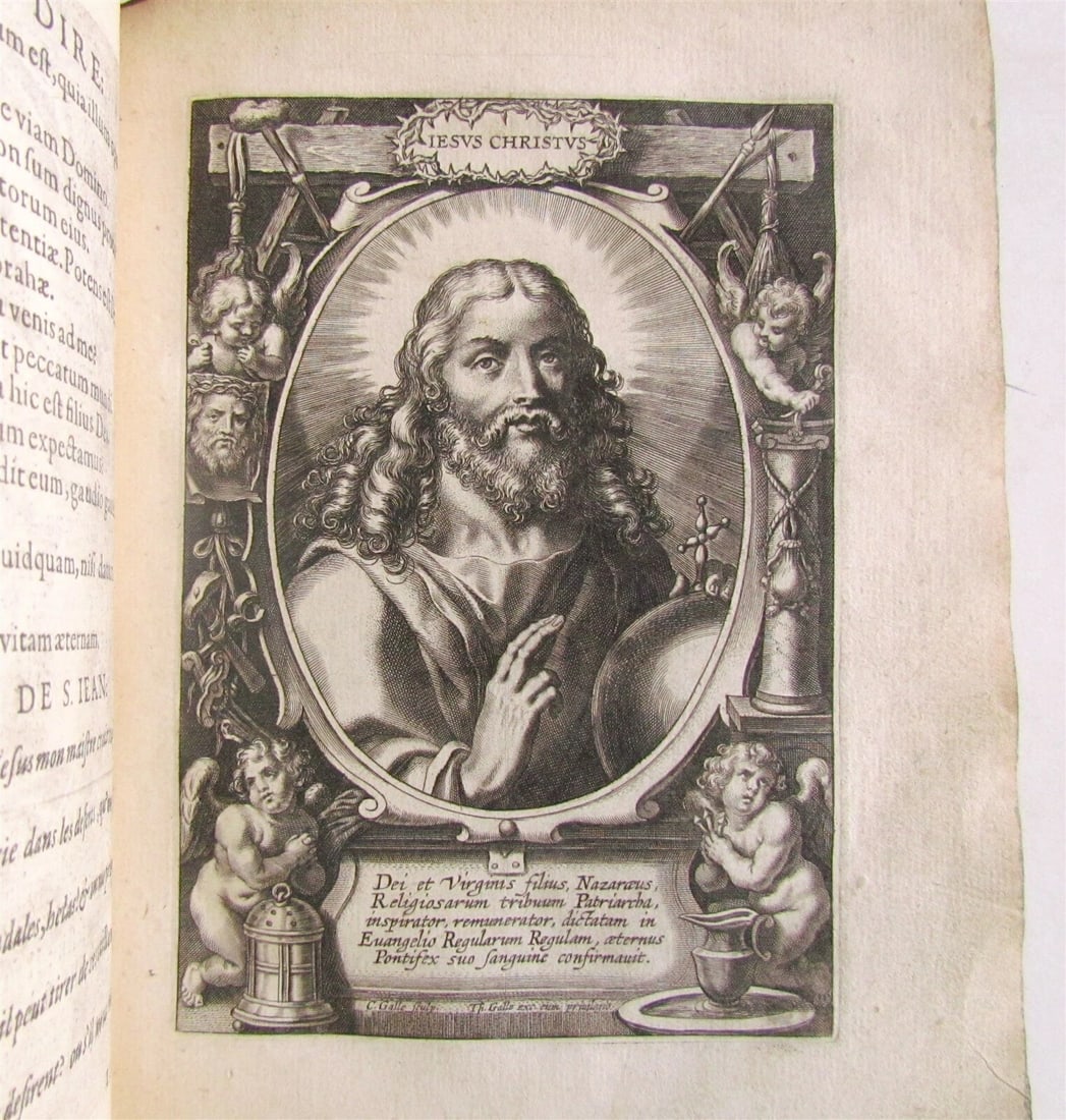 1634 ILLUSTRATED LIVES of MAIN FOUNDERS of RELIGIOUS ORDERS ANTIQUE 39 ENGR. - 7