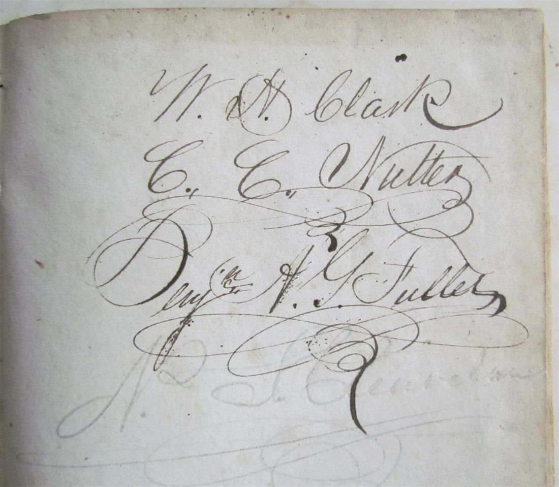 1833 AULI PERSII FLACCI DECIMI JUNII JUVENALIS antique BOSTON AMERICAN EDITION - 3