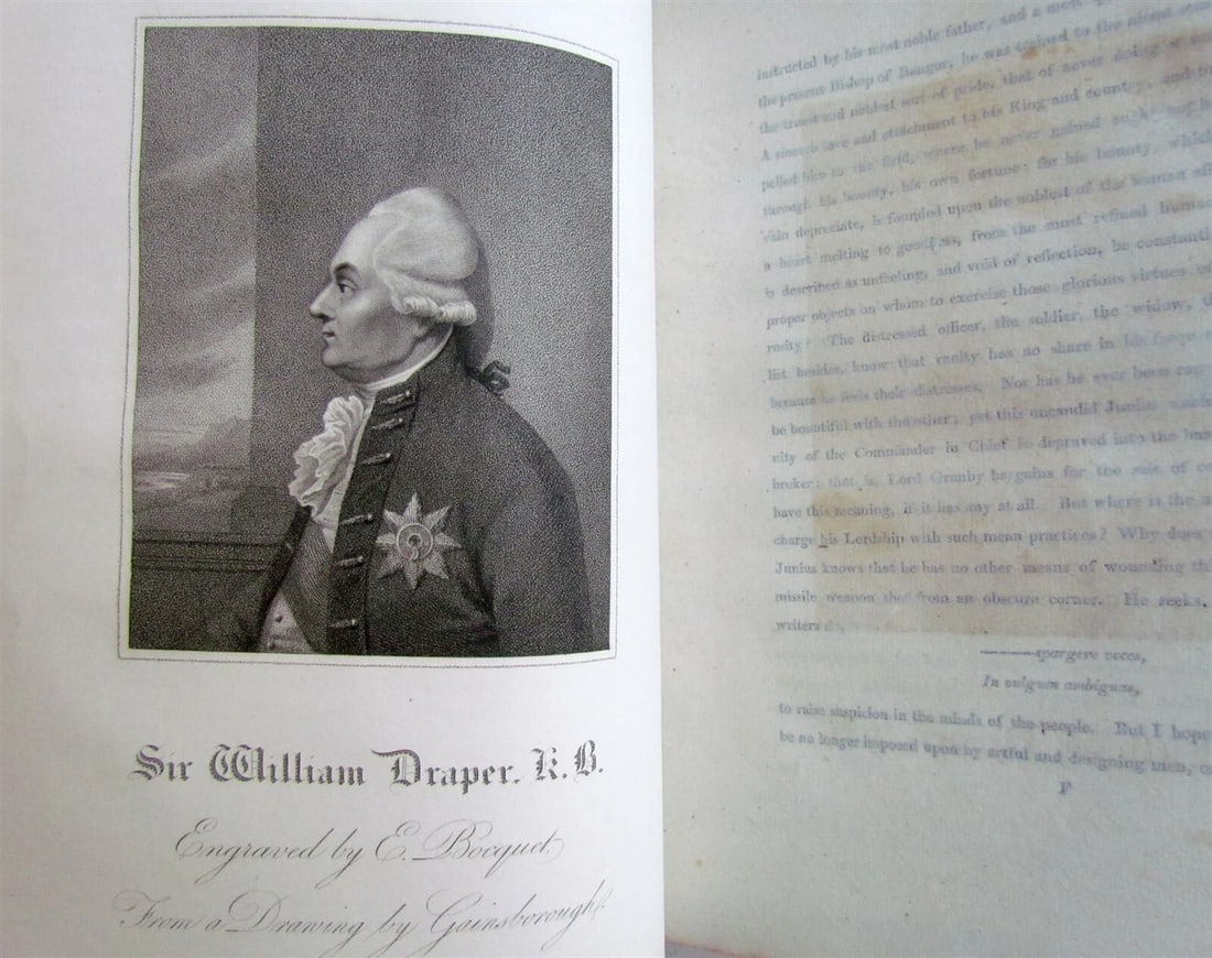 1813 JUNIUS STAT NOMINIS UMBRA antique ILLUSTRATED - 5