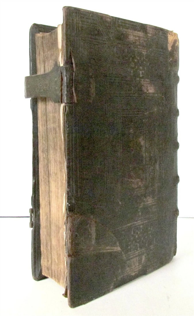 1614 BIBLE in DUTCH BIBLIA NEEERLANDICA NEW TESTAMENT antique FOILO - 3