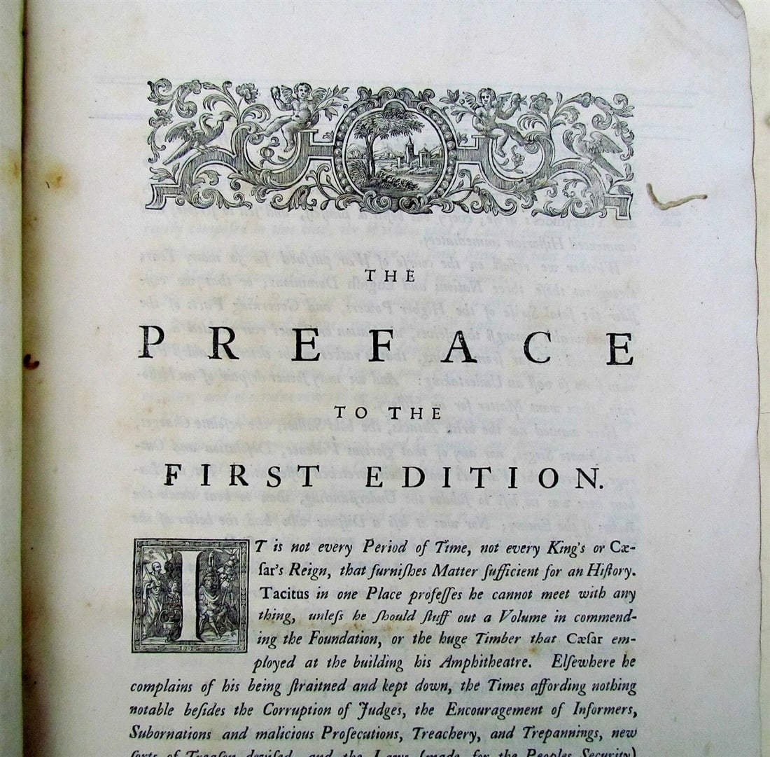1732 MEMORIALS OF ENGLISH AFFAIRS by WHITELOCK antique LARGE FOLIO - 3
