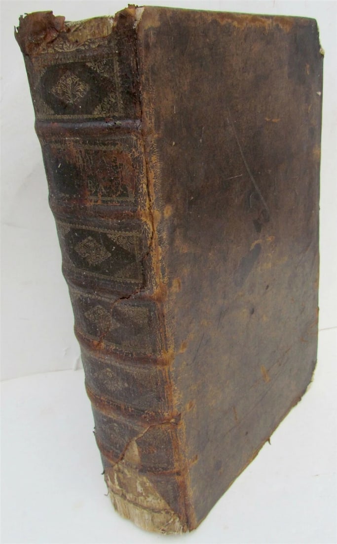 1732 BIBLE BIBLIA NEERLANDICA antique OLD & NEW TESTAMENT NETHERLANDS DUTCH - 2