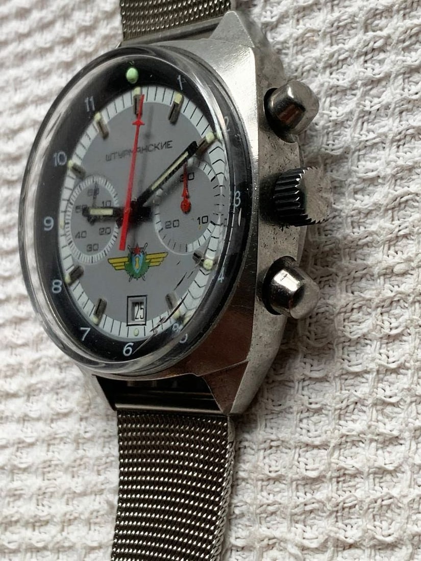Shturmanskie vintage men wrist watch / Russian antique unisex USSR watches - 5