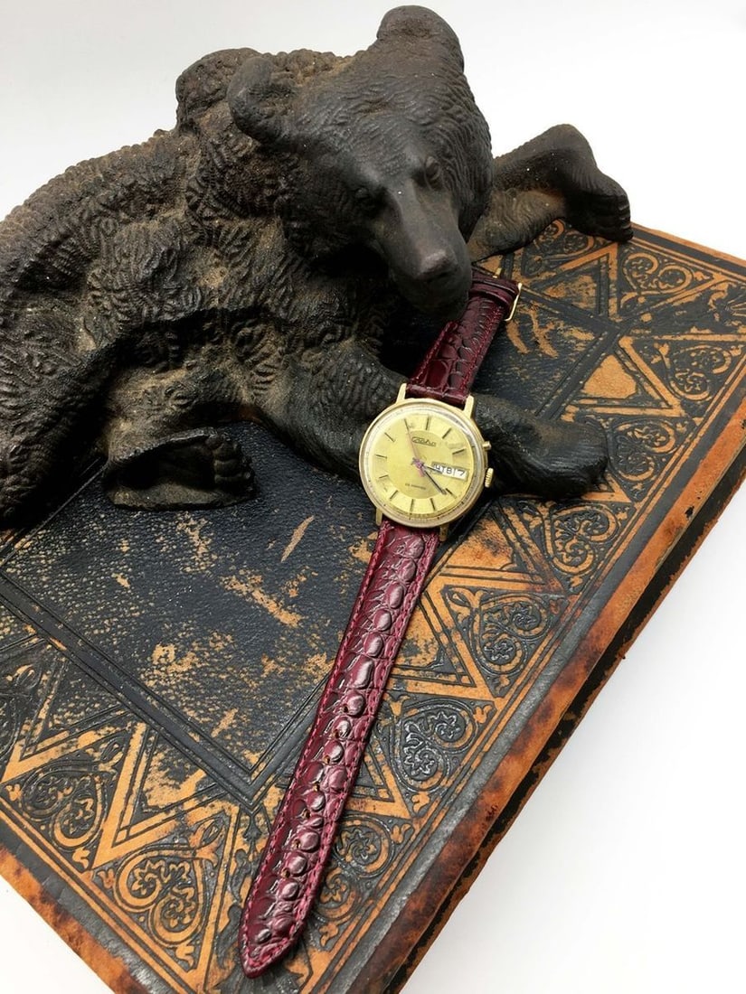 Slava Vintage Men Wrist Watch/ Vintage Russian Mechanical Watch Slava - 3