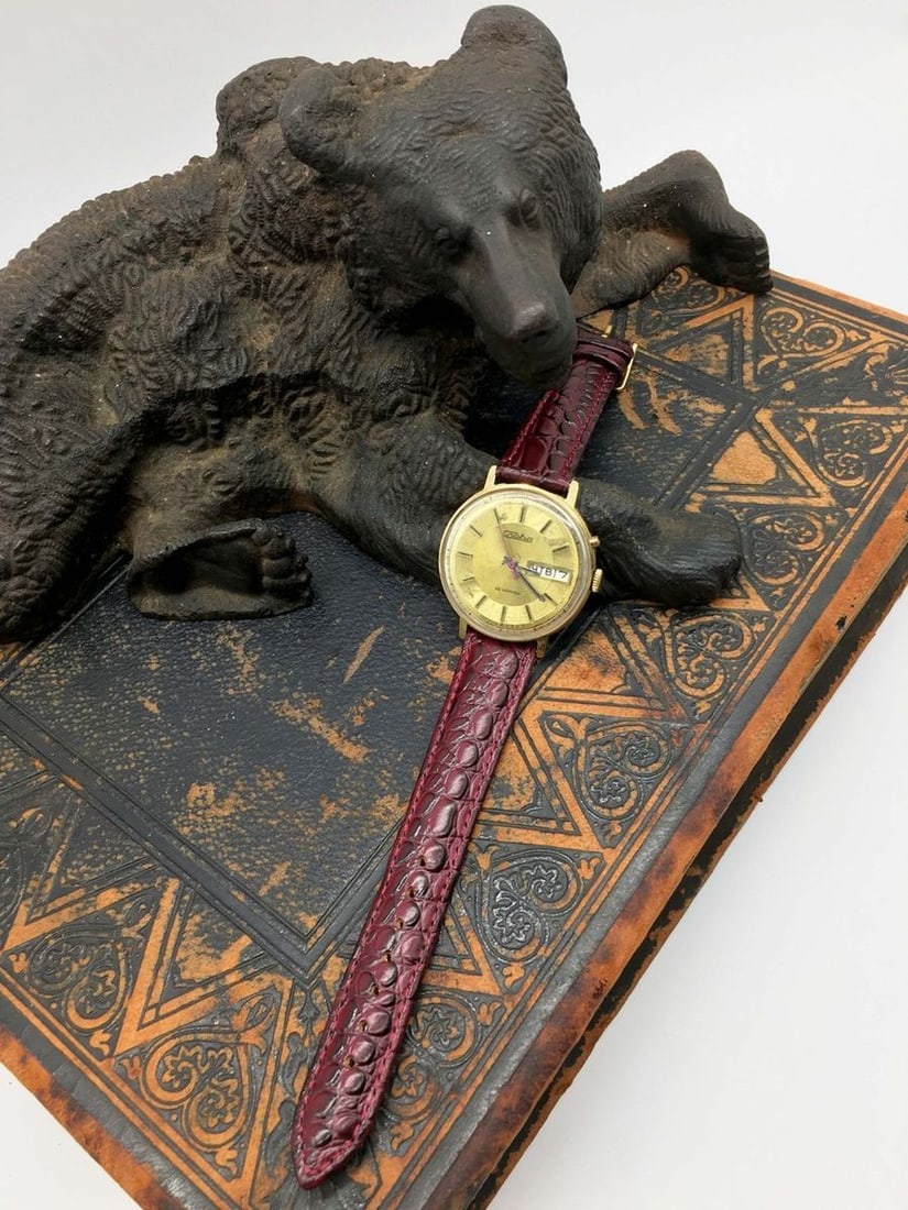 Slava Vintage Men Wrist Watch/ Vintage Russian Mechanical Watch Slava - 4