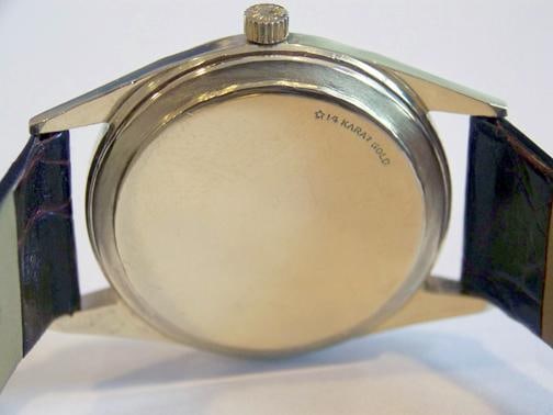 Solid Gold 14k LONGINES GRAND PRIZE Automatic Watch 1960s Cal.340 EXLNT SERVICED - 7
