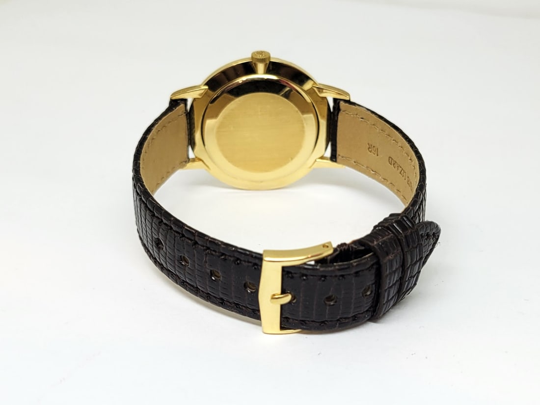 Vintage 18k PATEK PHILIPPE Men's Calatrava Winding Watch Ref 3468* EXLNT SERVICED - 4