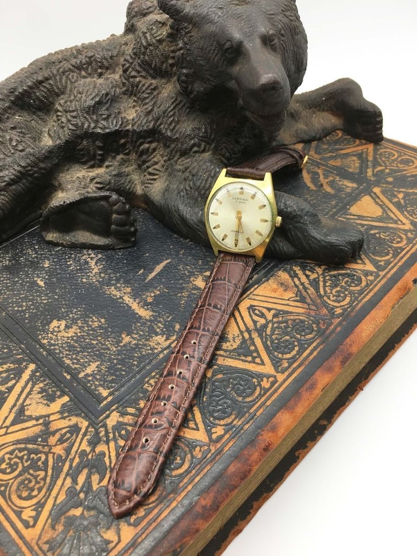 Cardinal Vintage Men Wrist Watch/ Vintage Russian Mechanical Watch Cardinal - 3