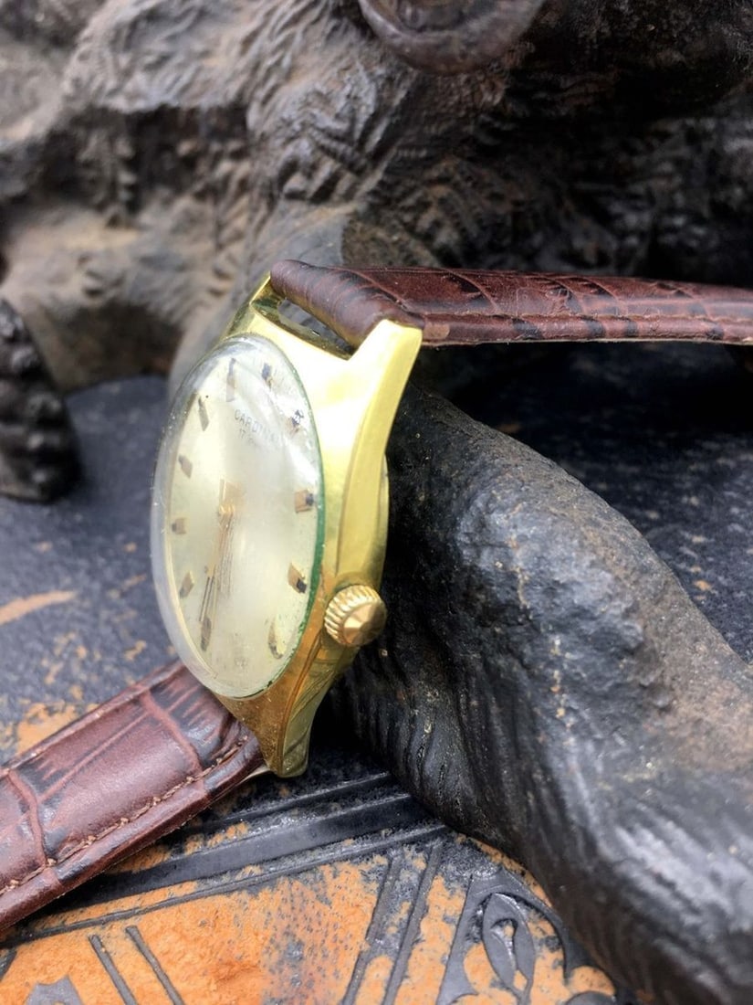 Cardinal Vintage Men Wrist Watch/ Vintage Russian Mechanical Watch Cardinal - 5