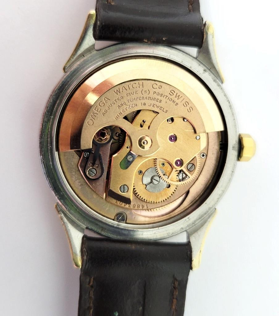 Vintage 14k Gold Cap OMEGA Constellation Automatic Watch Cal 501 2852 5 SC EXLNT - 11