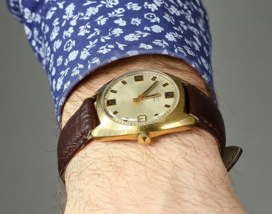 Poljot Vintage Men Wrist Watch / Mechanical USSR Watch - 9