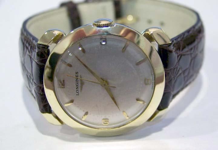Solid 14k LONGINES Winding Watch c.1950s Cal.22LS* EXLNT* SERVICED - 3