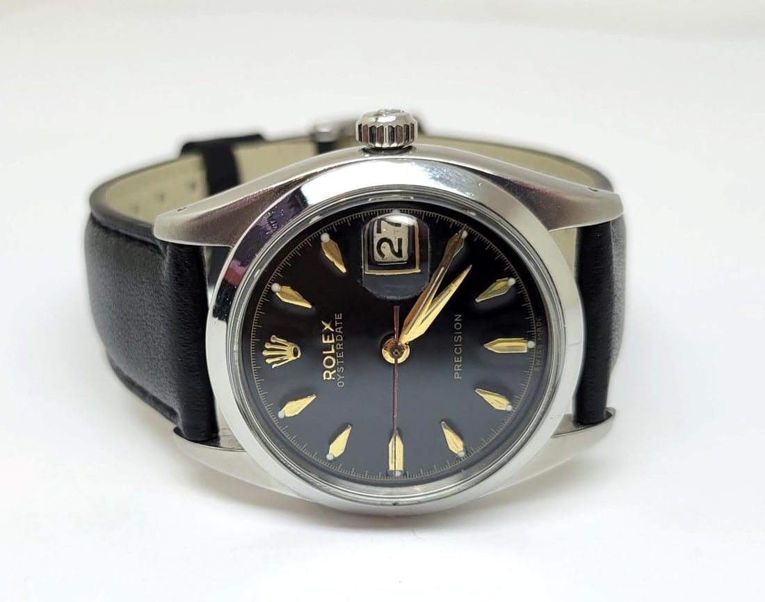 Vintage Mens ROLEX OYSTER PRECISION Ref 6694 Winding Watch c.1957* GOOD - 2