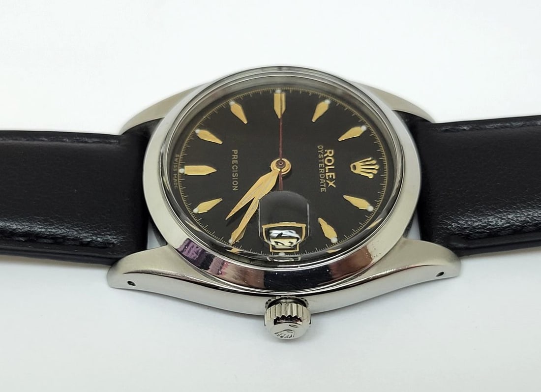 Vintage Mens ROLEX OYSTER PRECISION Ref 6694 Winding Watch c.1957* GOOD - 7