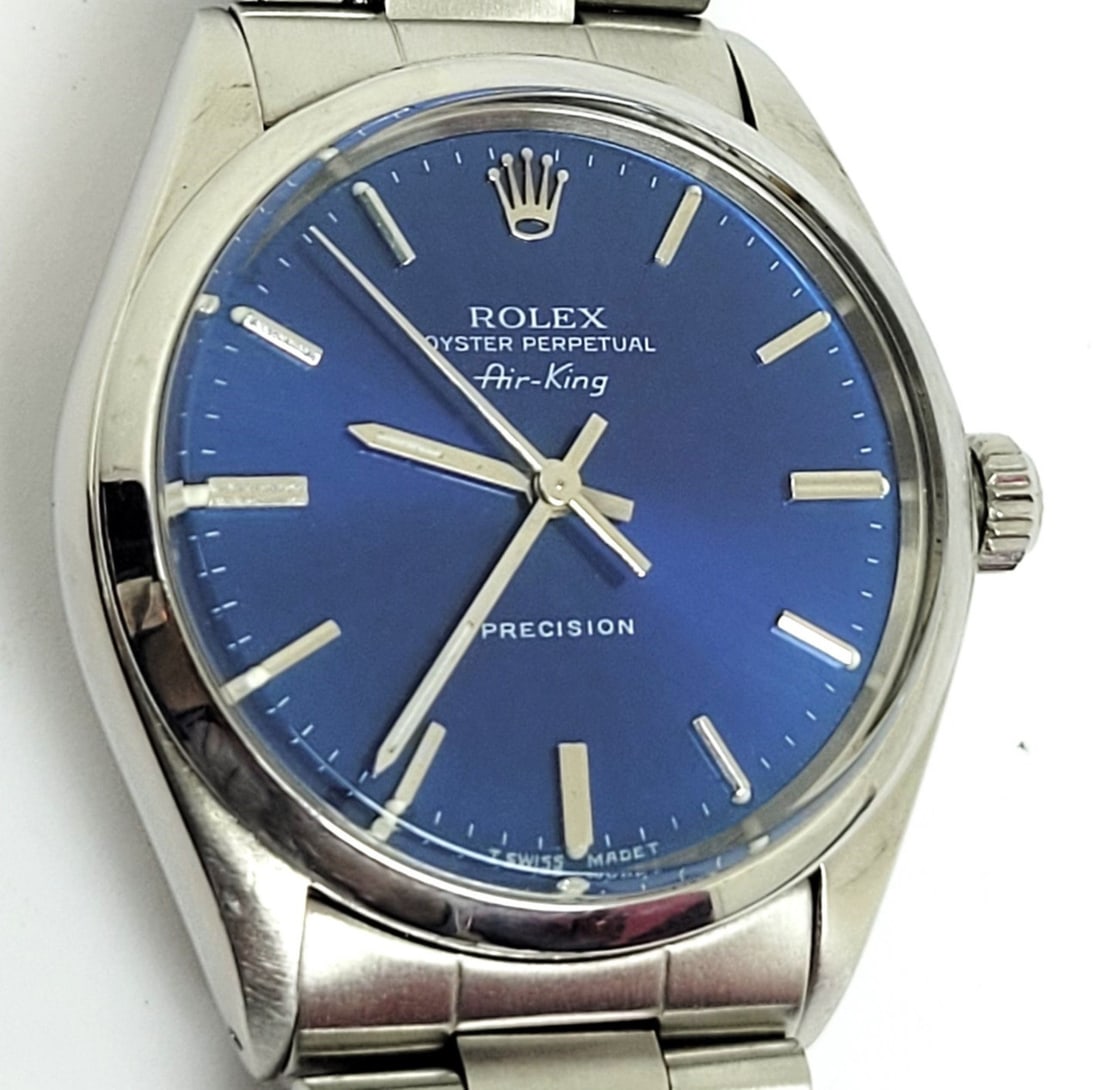 Vintage Men's ROLEX OYSTER PERPETUAL Ref 5500 Automatic Watch c.1977* EXLNT - 9