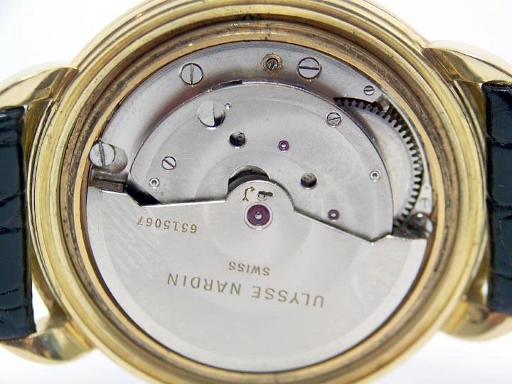 Solid 18k ULYSSE NARDIN Automatic Watch c.1960s in EXLNT Condition* SERVICED - 9