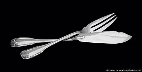 A collection of 9 pieces of various plated silver. Among other things, cake spatulas, food pushers, - 4