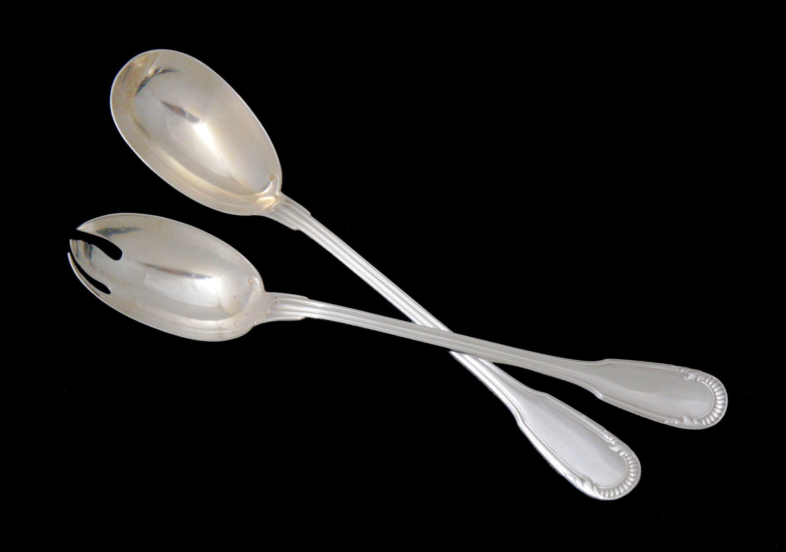 BSF Platura. Children's set consisting of spoon and fork in plated silver. 1960 / 70's. - 14