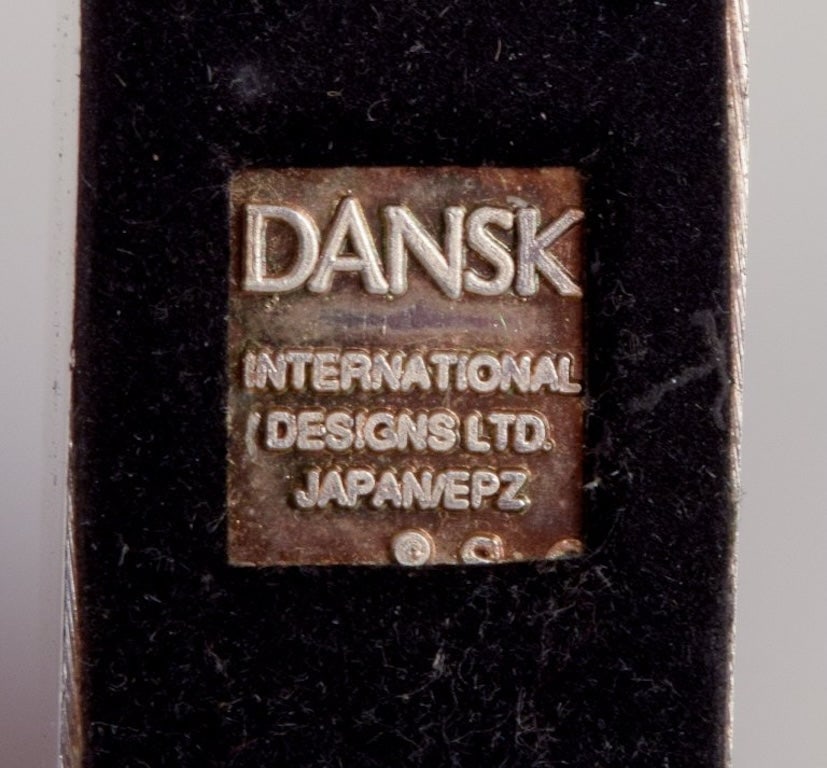 Dansk International Designs Ltd. Small sculpture in plated silver. 1970s. - 7
