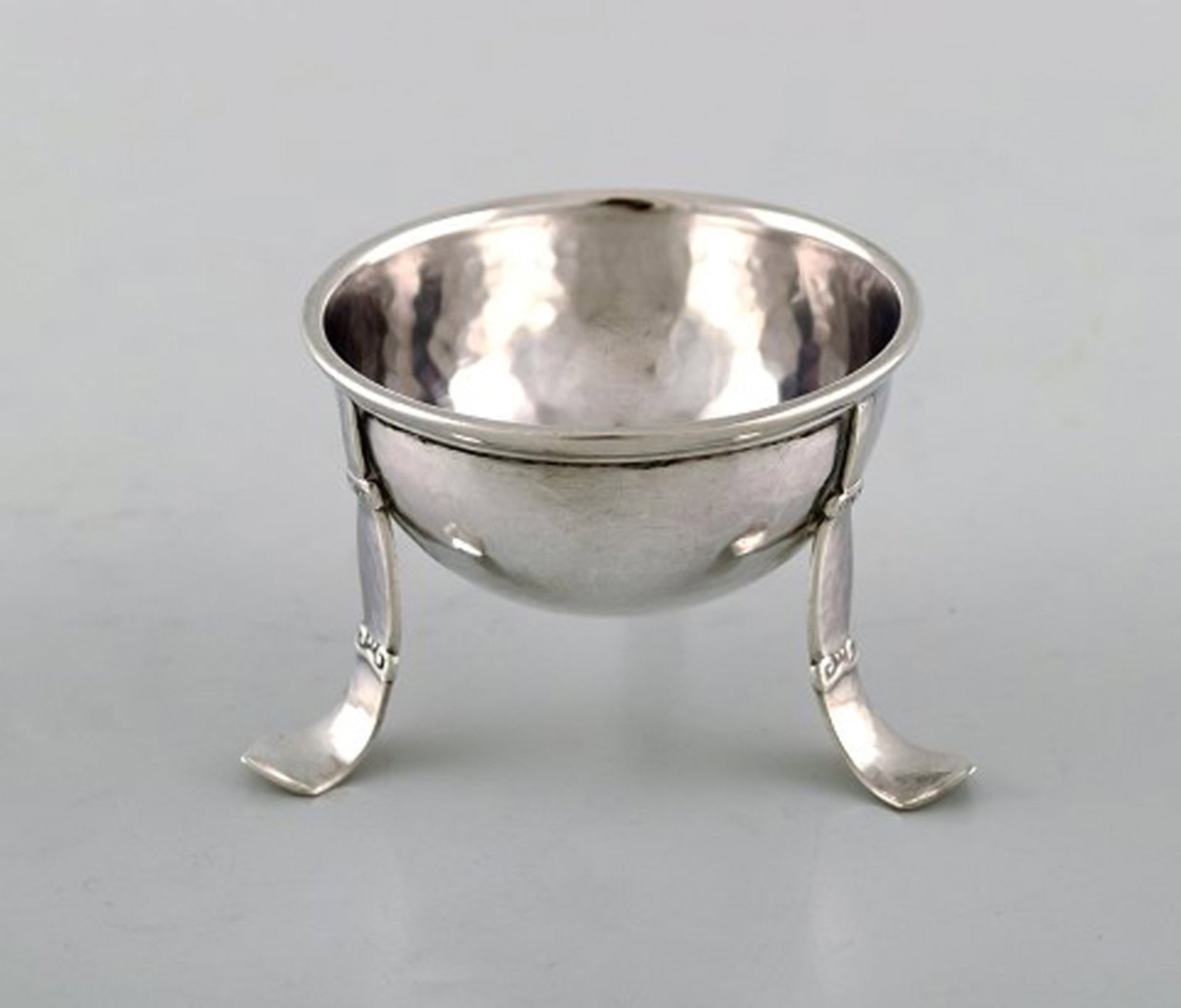 Danish silversmith. Salt vessel in silver (830). Dated 1922. - 3