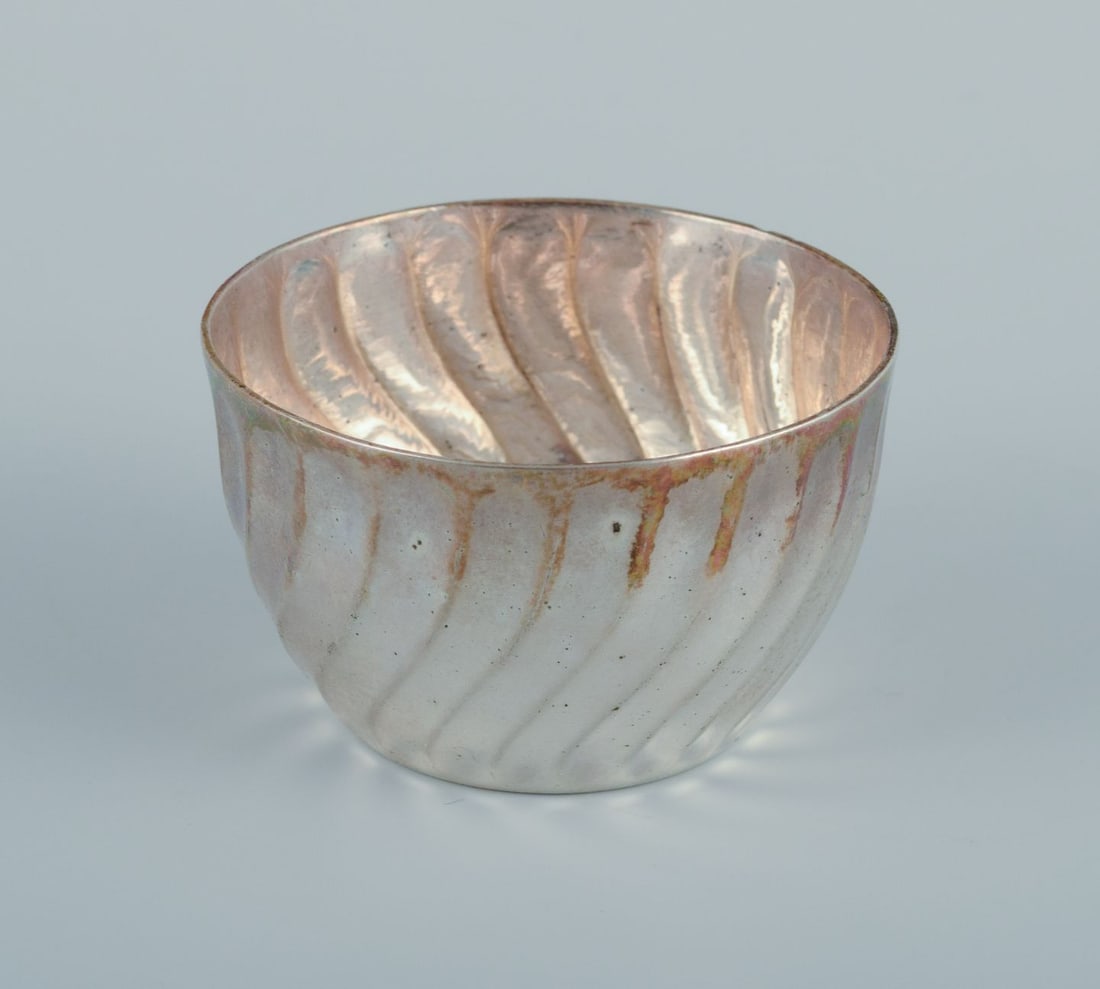 A set of six Swedish silver cups. Approx. from 1900. - 2