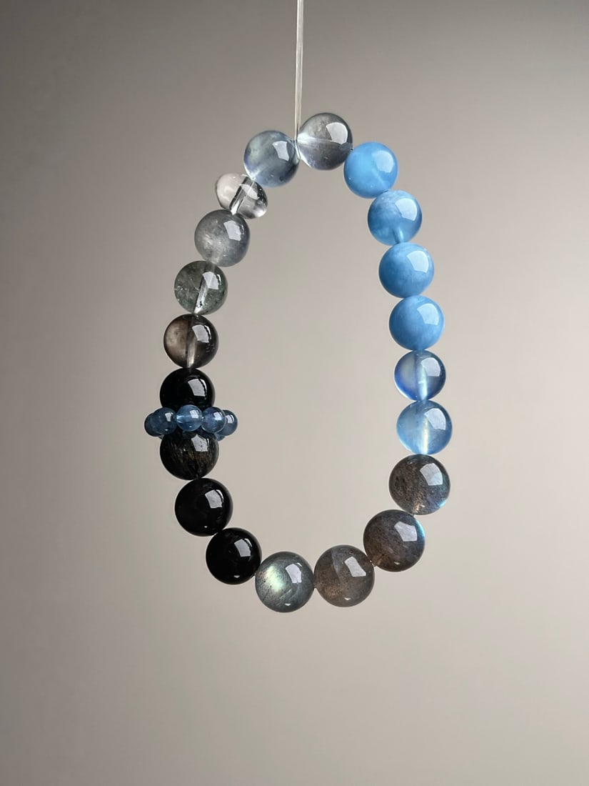 Natural Multi-Gemstone Bracelet - 2