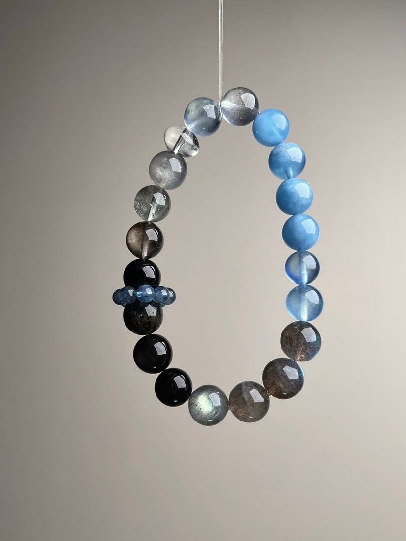 Natural Multi-Gemstone Bracelet - 3