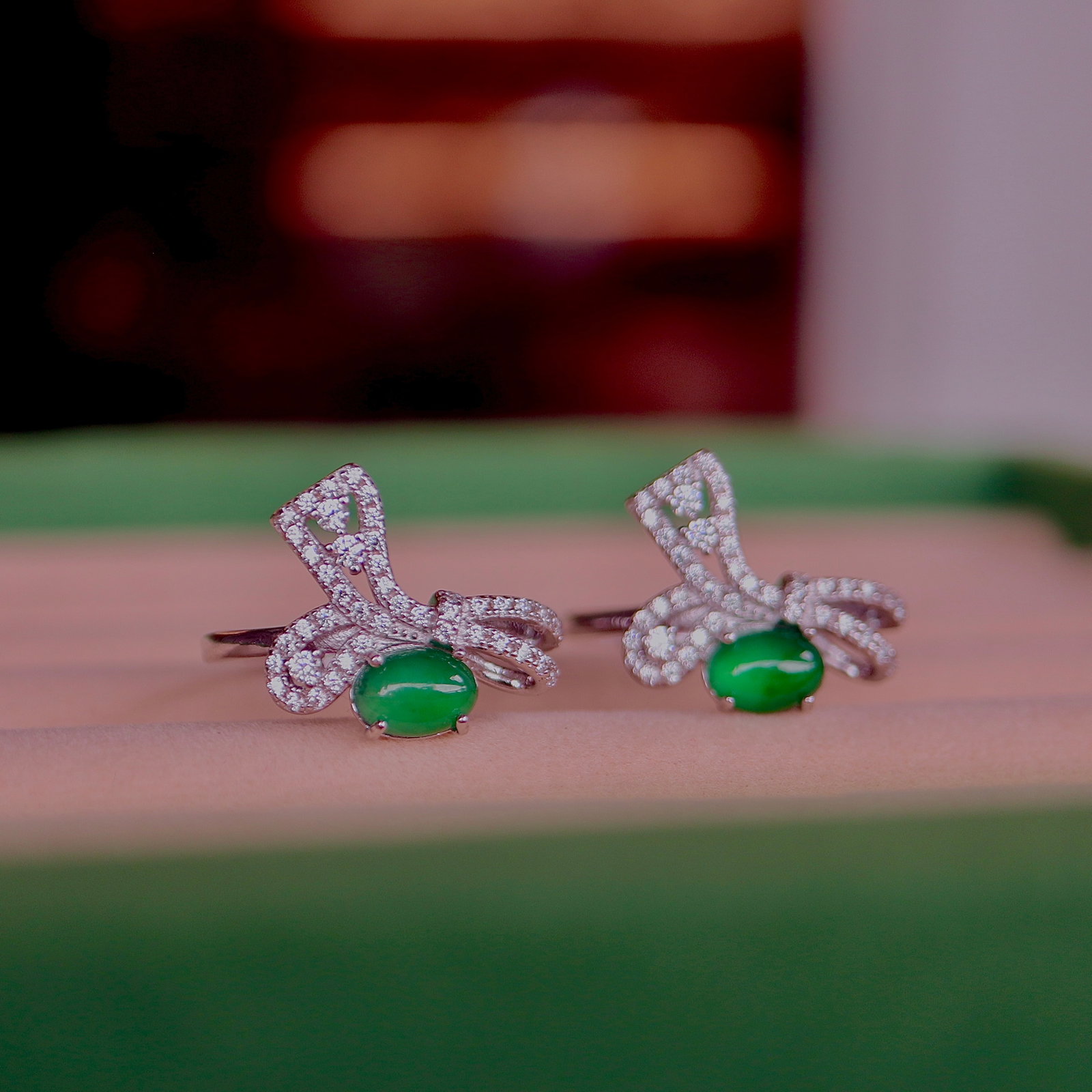 Natural Jadeite Ring - 3