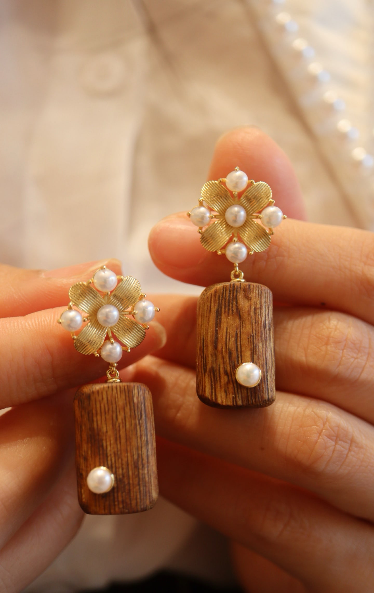 Pearl Earrings - 5