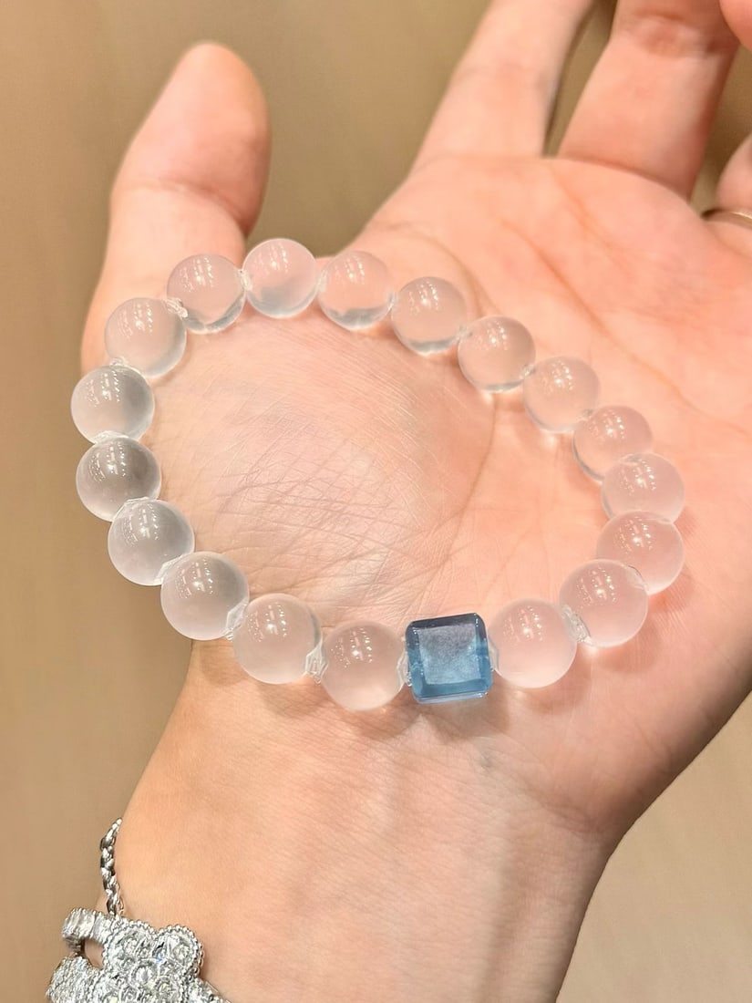 White Crystal Bracelet - 2
